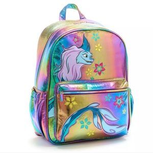 Disney‎ Store Raya and The Last Dragon Iridescent/Holographic Backpack